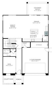 New construction Single-Family house Emerald, 5716 W Mauna Loa Lane, Glendale, AZ 85306 - photo