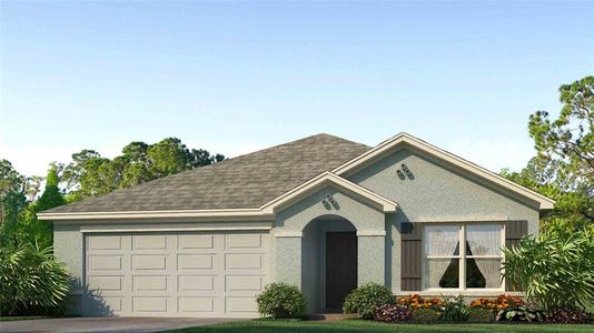 New construction Single-Family house 5675 Barakat Road, Zephyrhills, FL 33541 Aria- photo 0