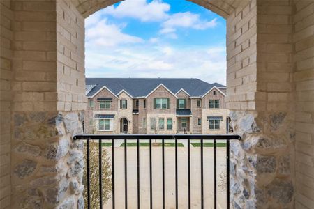 New construction Townhouse house 2463 Morningside, Flower Mound, TX 75028 Bowie- photo 5 5