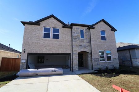 New construction Single-Family house 1600 Carvin Way, Pflugerville, TX 78660 Trinity - photo 1 1