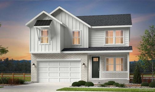 New construction Single-Family house 3371 N Buchanan Way, Aurora, CO 80019 Granby- photo 0