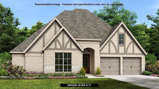 New construction Single-Family house Design 2916W, 309 Langhorne Bend, Liberty Hill, TX 78642 - photo