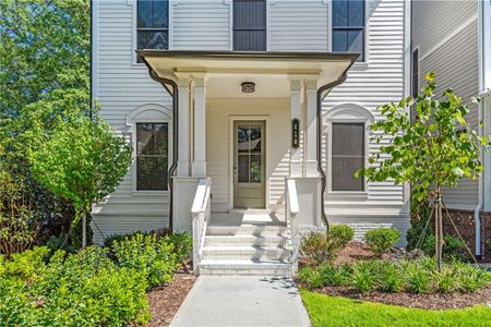 New construction Single-Family house 410 Anglin Walk, Alpharetta, GA 30009 Oxford- photo 1 1