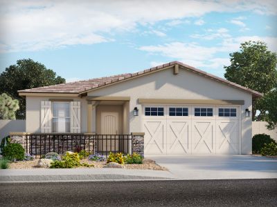 New construction Single-Family house 2016 S 242Nd Avenue, Buckeye, AZ 85326 - photo 4 4