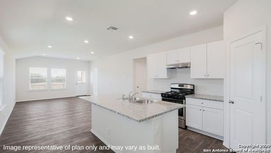 New construction Single-Family house 4123 Common Sage, Von Ormy, TX 78073 The Amber- photo 2 2