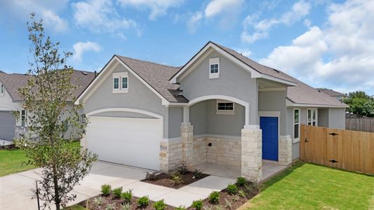 New construction Single-Family house 12440 Toucan Trail, Manor, TX 78653 Charlotte- photo 0