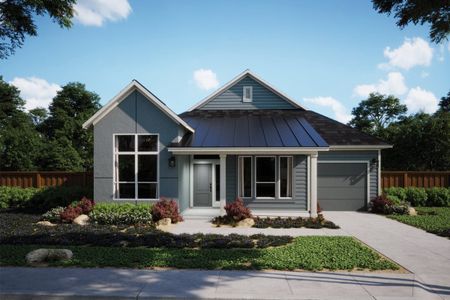 New construction Single-Family house 6420 Zia Drive, Austin, TX 78723 Gaia- photo 0