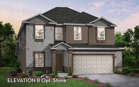 New construction Single-Family house Trinity, 7300 Poplar Drive, Denton, TX 76226 - photo