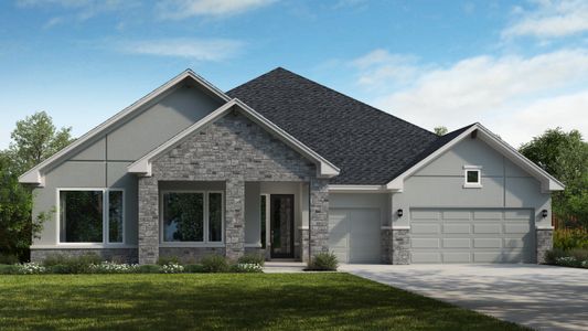 New construction Single-Family house Duval, 29812 Captstone Walk, Fair Oaks Ranch, TX 78015 - photo