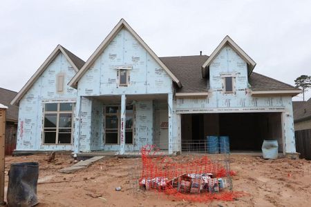 New construction Single-Family house 32336 Noble Creek Drive, Conroe, TX 77385 The Bluffwood- photo 1 1