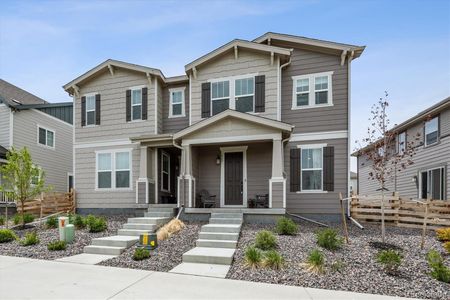 New construction Townhouse house 317 Rodden Drive, Erie, CO 80516 - photo 0 0
