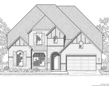 New construction Single-Family house 10506 Merrick Run, San Antonio, TX 78254 Sheffield Plan- photo 0 0