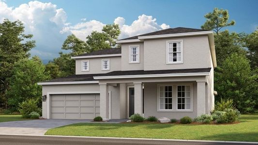 New construction Single-Family house Bermuda, 33314 Castaway Loop, Wesley Chapel, FL 33543 - photo