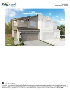 New construction Townhouse house 7404B Sparkling Light Dr, Del Valle, TX 78617 Acadia- photo 0