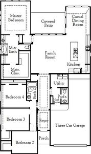 New construction Single-Family house 18318 Starlight Valley Tr, Cypress, TX 77433 Blossom (2280-HV-45)- photo 1 1