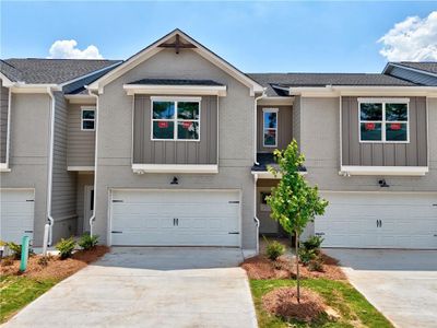 New construction Townhouse house 5470 Rock Place Court, Norcross, GA 30093 Queensland- photo 0 0