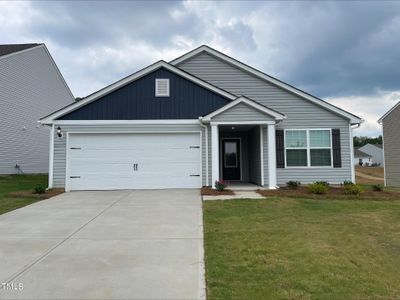 New construction Single-Family house 409 Azalea Gaze Drive, Youngsville, NC 27596 Blanco- photo 0