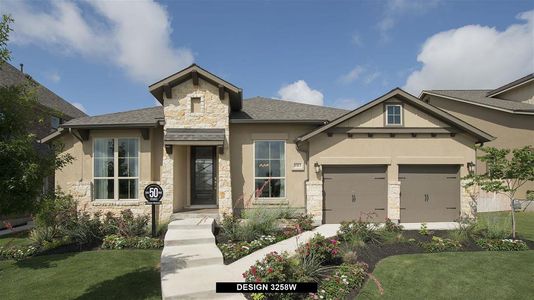 New construction Single-Family house 1724 Windward Way, Seguin, TX 78155 Design 3258W- photo