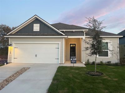 New construction Single-Family house 9709 Gladsome Path, Manor, TX 78653 - photo 1 1