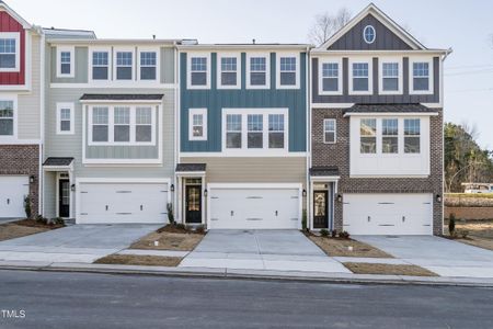 New construction Townhouse house 2314 Stevens Pass Station, Unit 675, Apex, NC 27502 Hyde Park - Front Entry Townhomes- photo 1 1
