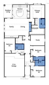 New construction Single-Family house 128 Red Oak, Castroville, TX 78009 Monet Plan- photo 1 1