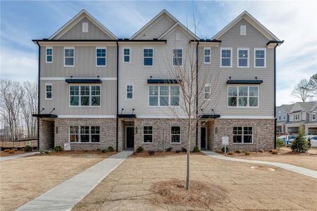 New construction Townhouse house 1284 Ainsworth Alley, Unit Lot 55, Sugar Hill, GA 30518 The Lynwood- photo 0 0