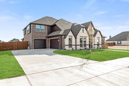 New construction Single-Family house 12600 Eagles Bluff, Godley, TX 76044 Primrose VI- photo