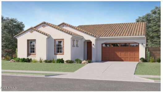New construction Single-Family house 3823 E Bartlett Way, Chandler, AZ 85249 Peak Plan 203- photo 0
