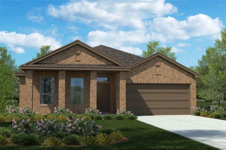 New construction Single-Family house 121 Attwater Road, Rhome, TX 76078 CARLSBAD- photo 0