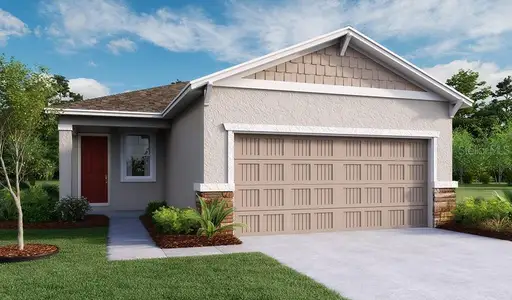 New construction Single-Family house 949 Blue Creek Drive, Haines City, FL 33844 Beech- photo 0