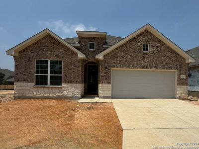 New construction Single-Family house 16223 Bronco View, San Antonio, TX 78247 Laredo Homeplan- photo 1 1