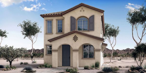 New construction Single-Family house District, 43258 N Hinoki St, Queen Creek, AZ 85140 - photo