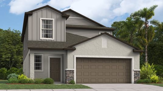 New construction Single-Family house Columbia, 12678 Tripoli Avenue, Riverview, FL 33579 - photo