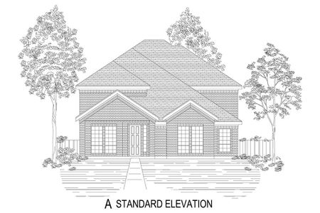 New construction Single-Family house Overton R (w/Media), 1308 Peregrine Trail, Frisco, TX 75036 - photo