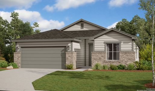 New construction Single-Family house 3812 Tripps Place, Seguin, TX 78155 Sheffield- photo 3 3