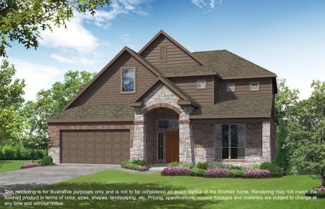 New construction Single-Family house 1501 Dawn Harbor Drive, Katy, TX 77493 Plan 662- photo 0 0