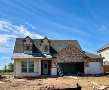 New construction Single-Family house 31431 Greenville Creek Lane, Hockley, TX 77447 The Austin- photo 1 1