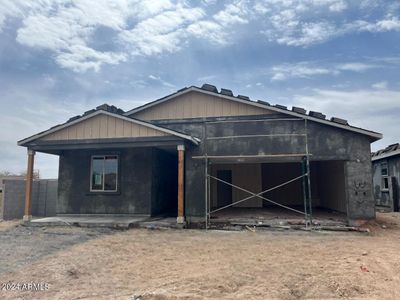 New construction Single-Family house 24077 W Hidalgo Avenue, Buckeye, AZ 85326 Sunflower Homeplan- photo