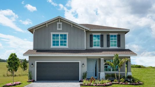 New construction Single-Family house 1517 Sawgrass Whisper Way, Loxahatchee, FL 33470 PERIWINKLE- photo 0