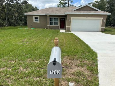 New construction Single-Family house 7780 N Maltese Drive, Citrus Springs, FL 34433 - photo 0