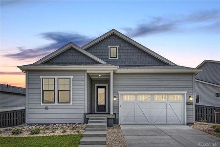 New construction Single-Family house 9634 Winterset Circle, Littleton, CO 80125 4083 Setting Sun Exterior B - Lake Cottage- photo 2 2