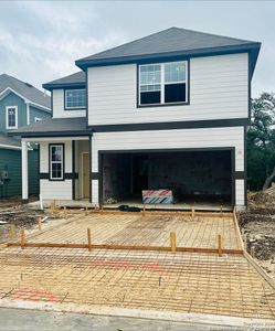 New construction Single-Family house 5910 Argea Path, San Antonio, TX 78253 Wisteria- photo