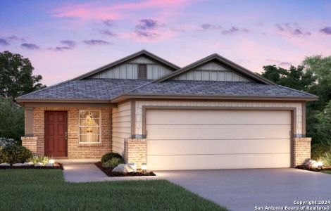 New construction Single-Family house 6810 Falcor Forest, San Antonio, TX 78253 - photo 0