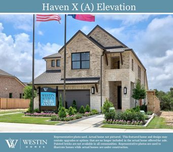 New construction Single-Family house 7315 Blue Gentiana Lane, Katy, TX 77493 The Haven X- photo 0