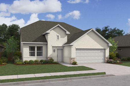 New construction Single-Family house 552 Brook View Drive, Van Alstyne, TX 75495 Honeysuckle II- photo 0 0