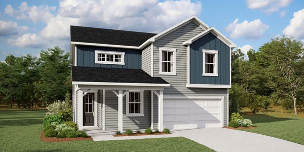 New construction Single-Family house Redwood, 139 Fast Pitch Ln., Four Oaks, NC 27524 - photo