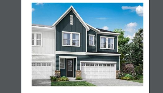 New construction Townhouse house 6113 Adecor Way, Raleigh, NC 27617 - photo 0