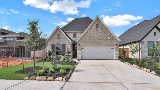 New construction Single-Family house 31422 Slumbering Sage Drive, Fulshear, TX 77441 Design 2188W- photo 0