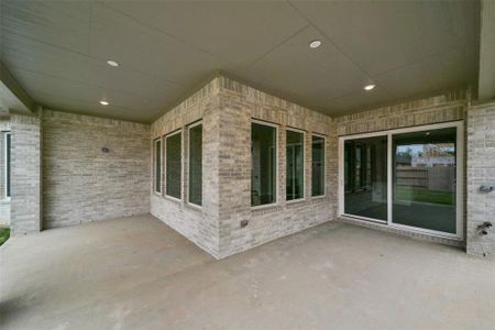 New construction Single-Family house 13082 Soaring Forest Drive, Conroe, TX 77302 Plan 4125 Exterior B- photo 21 21
