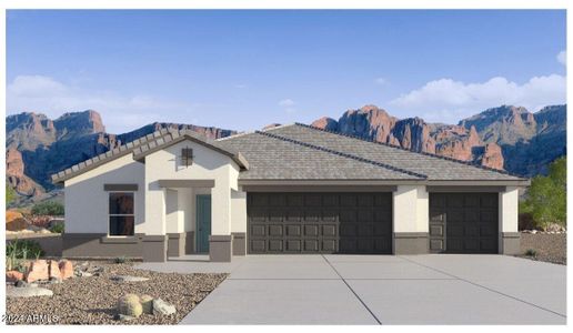New construction Single-Family house 2464 W Stradling Avenue, Apache Junction, AZ 85120 - photo 0